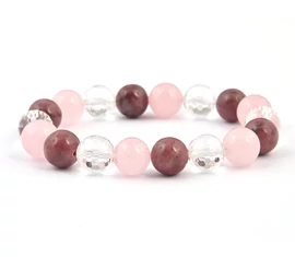 Tematikus ásvány karkötő